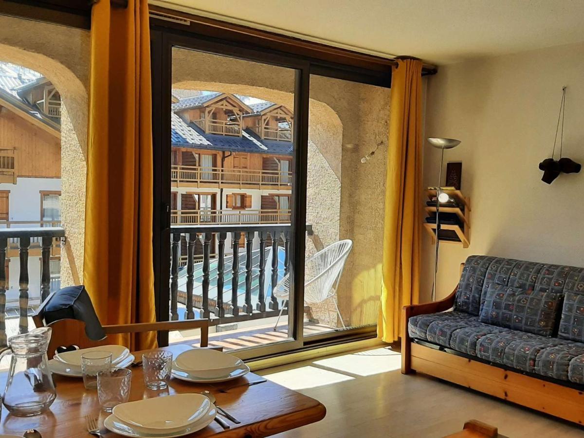 Bel Appartement 3 Pieces Pour 7 Pers Avec Balcon, Montgenevre - Fr-1-330D-126 Kültér fotó